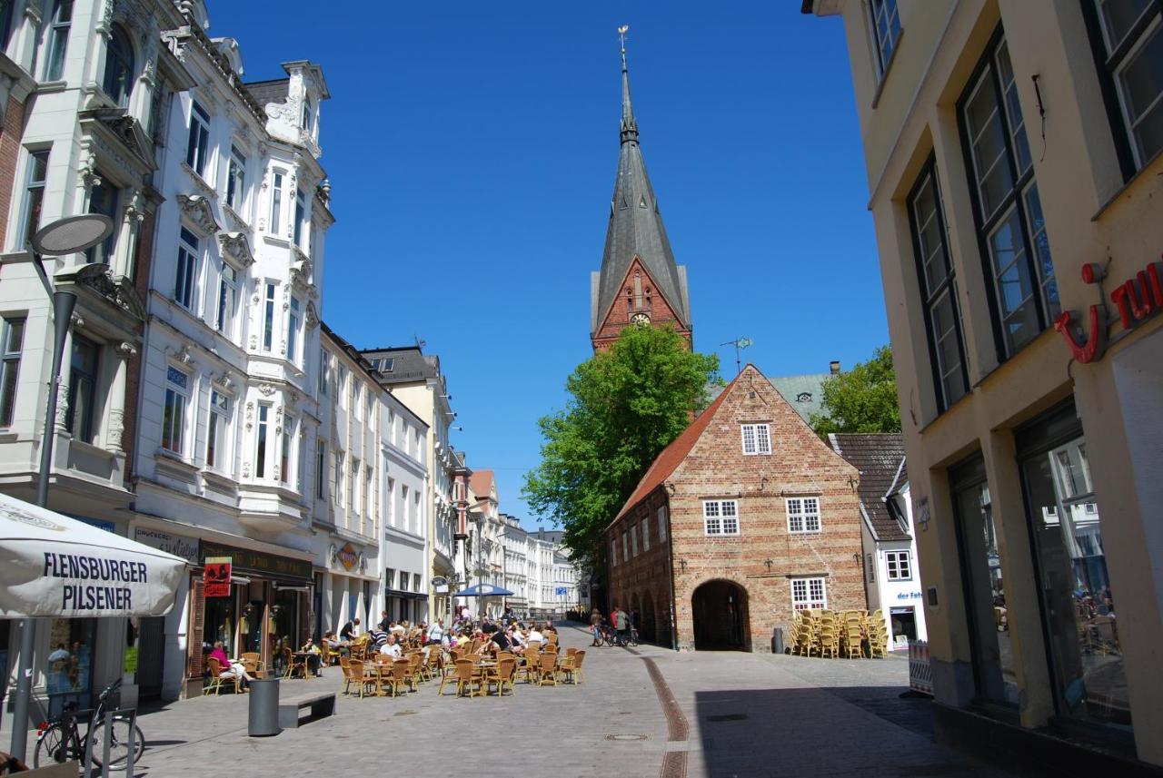 Apartamento Haus Weitblick Ole Flensburgo Exterior foto