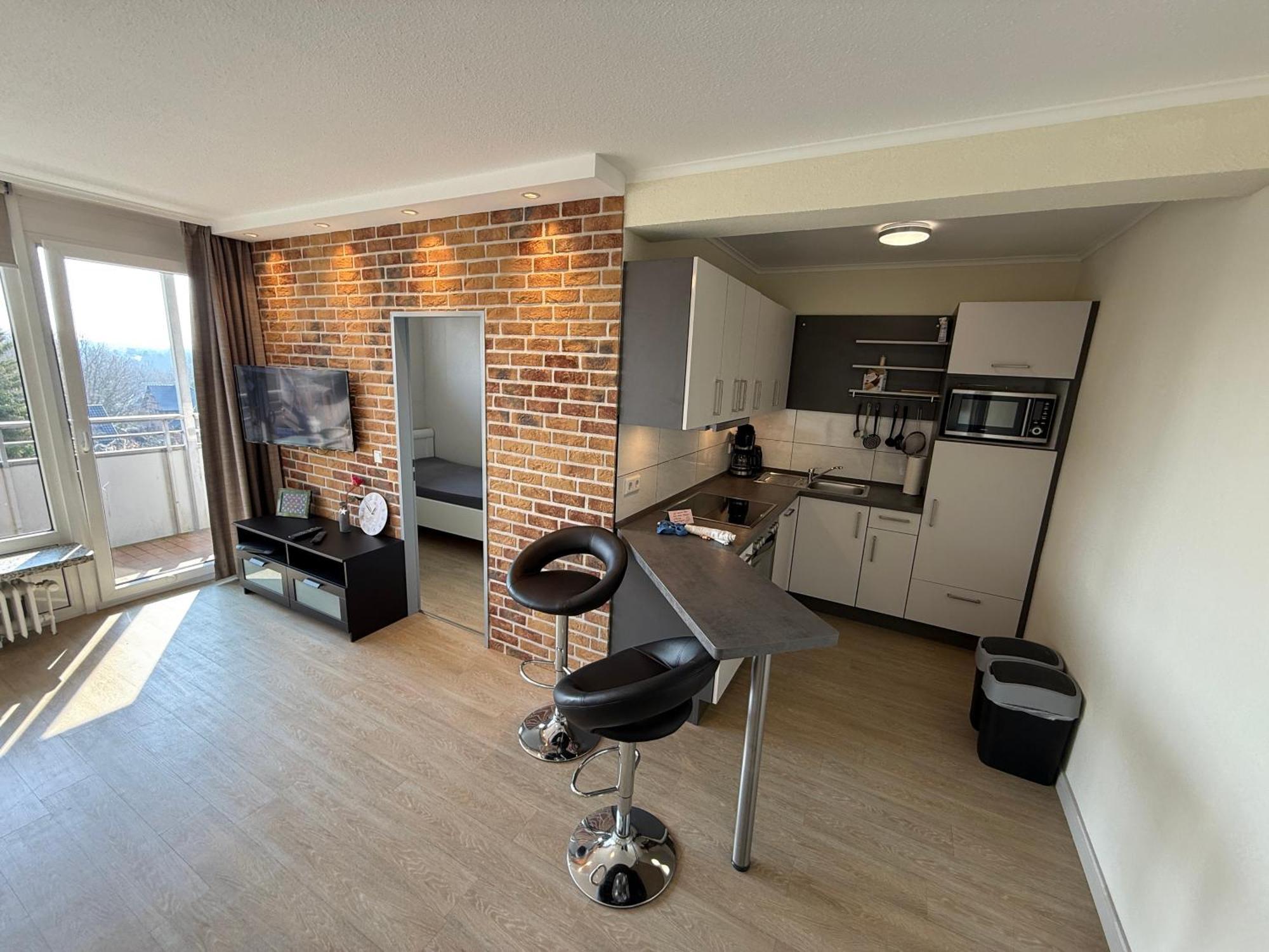 Apartamento Haus Weitblick Ole Flensburgo Exterior foto